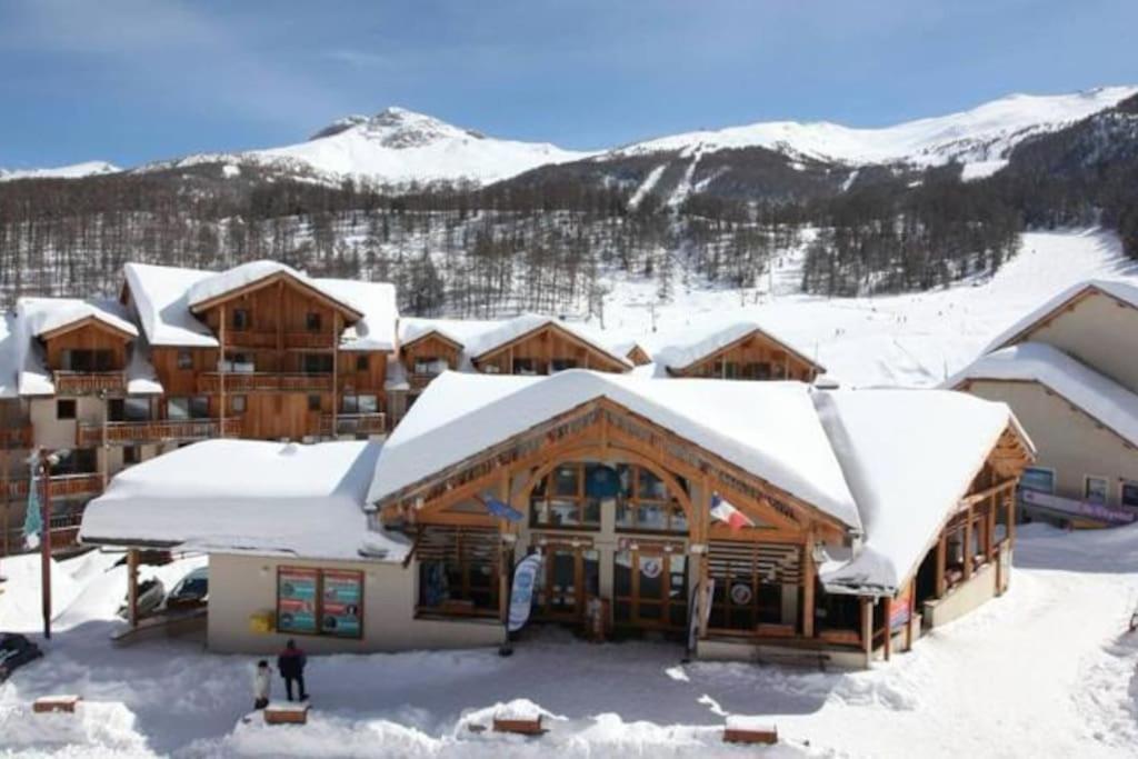 Appartement Duplex T3 6 Personnes Les Orres 1800 Tout Confort Pied Des Pistes Exterior foto